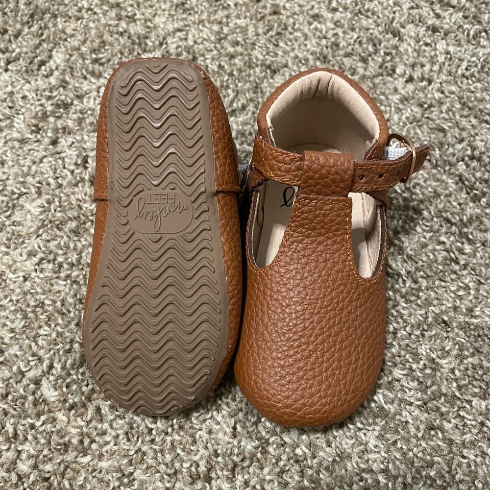 Brown T-Straps